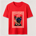 Fashionably Late French Bulldog Classic T-Shirt