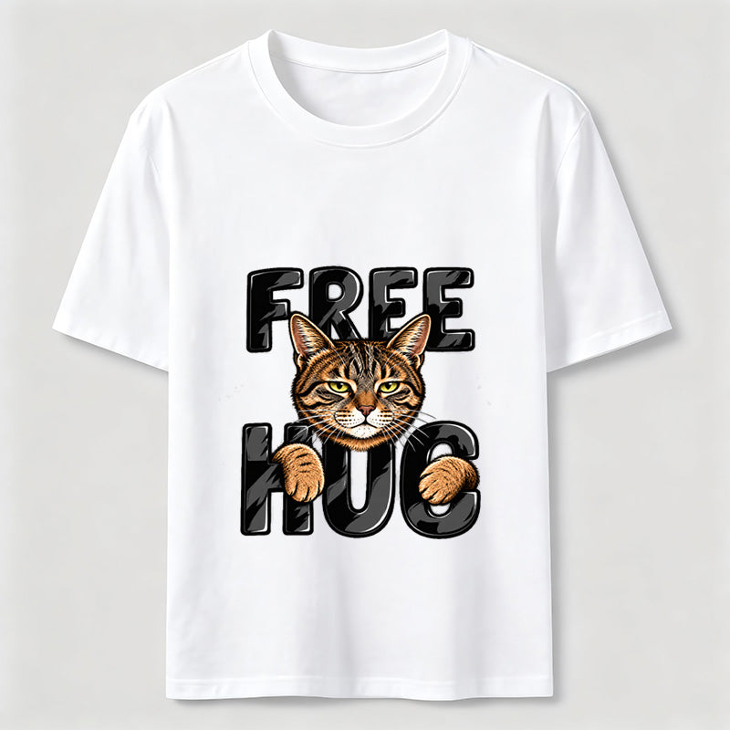 Free Hugs Cat Classic T-Shirt