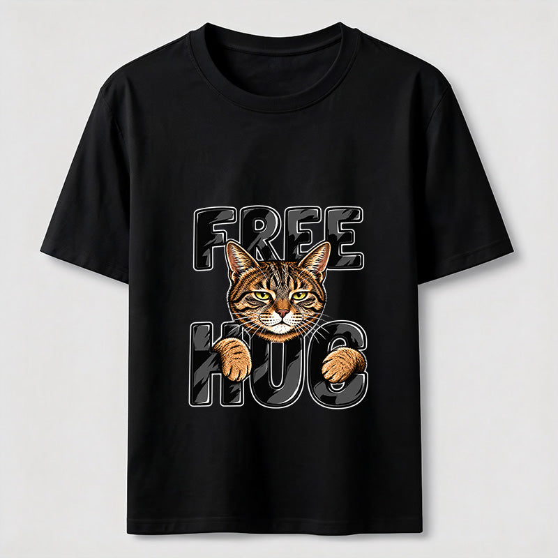 Free Hugs Cat Classic T-Shirt