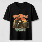 Too Tired to Care Cat Classic T-Shirt