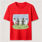 Happy Dancing Dogs Classic T-Shirt