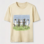 Happy Dancing Dogs Classic T-Shirt
