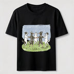 Happy Dancing Dogs Classic T-Shirt