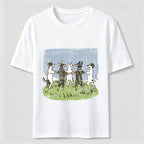 Happy Dancing Dogs Classic T-Shirt