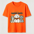 Happy Days Dog Friends Classic T-Shirt