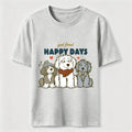 Happy Days Dog Friends Classic T-Shirt