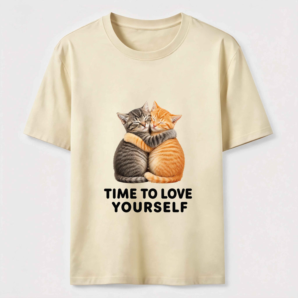 Time to Love Yourself Cats Classic T-Shirt