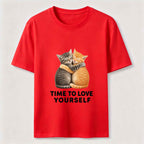 Time to Love Yourself Cats Classic T-Shirt