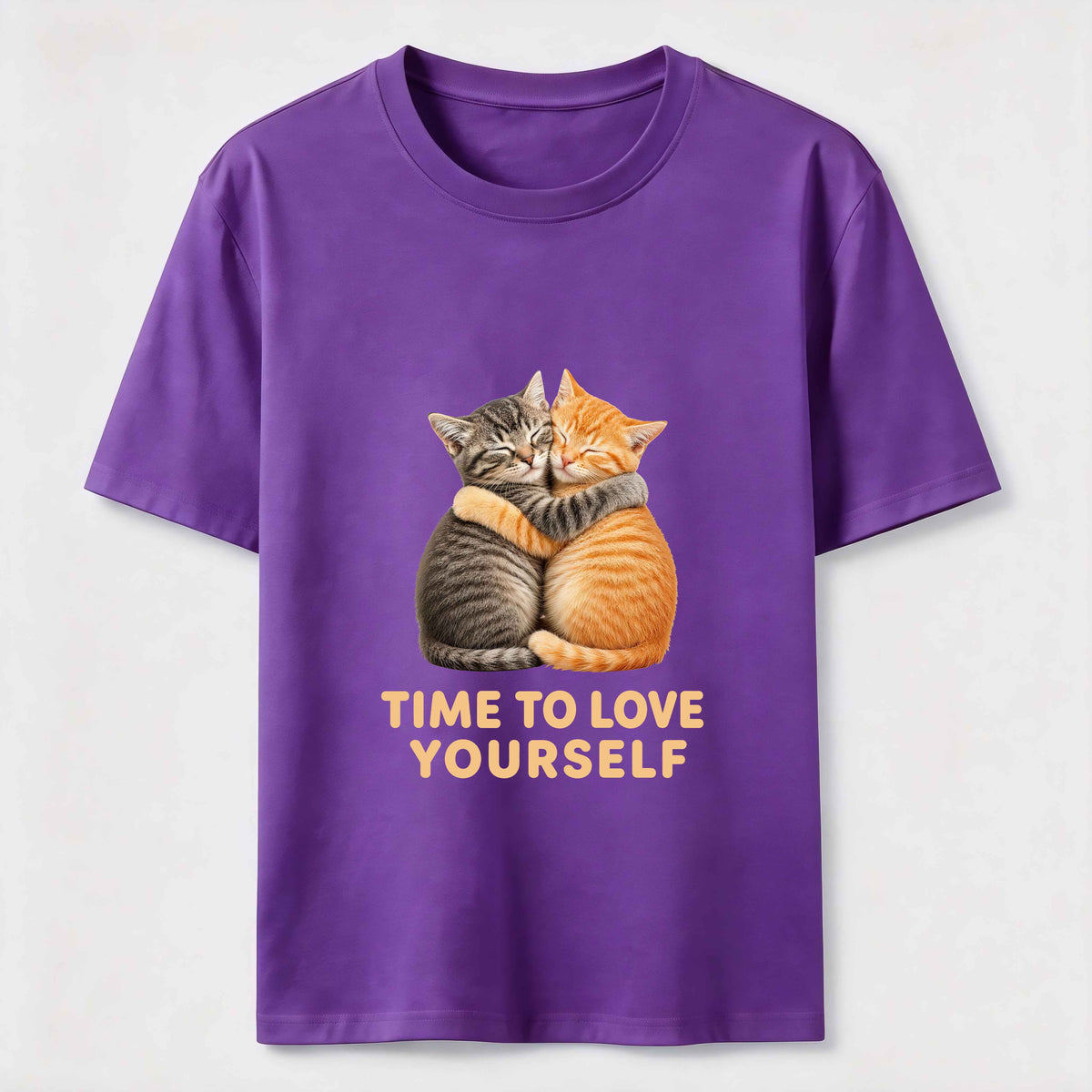 Time to Love Yourself Cats Classic T-Shirt