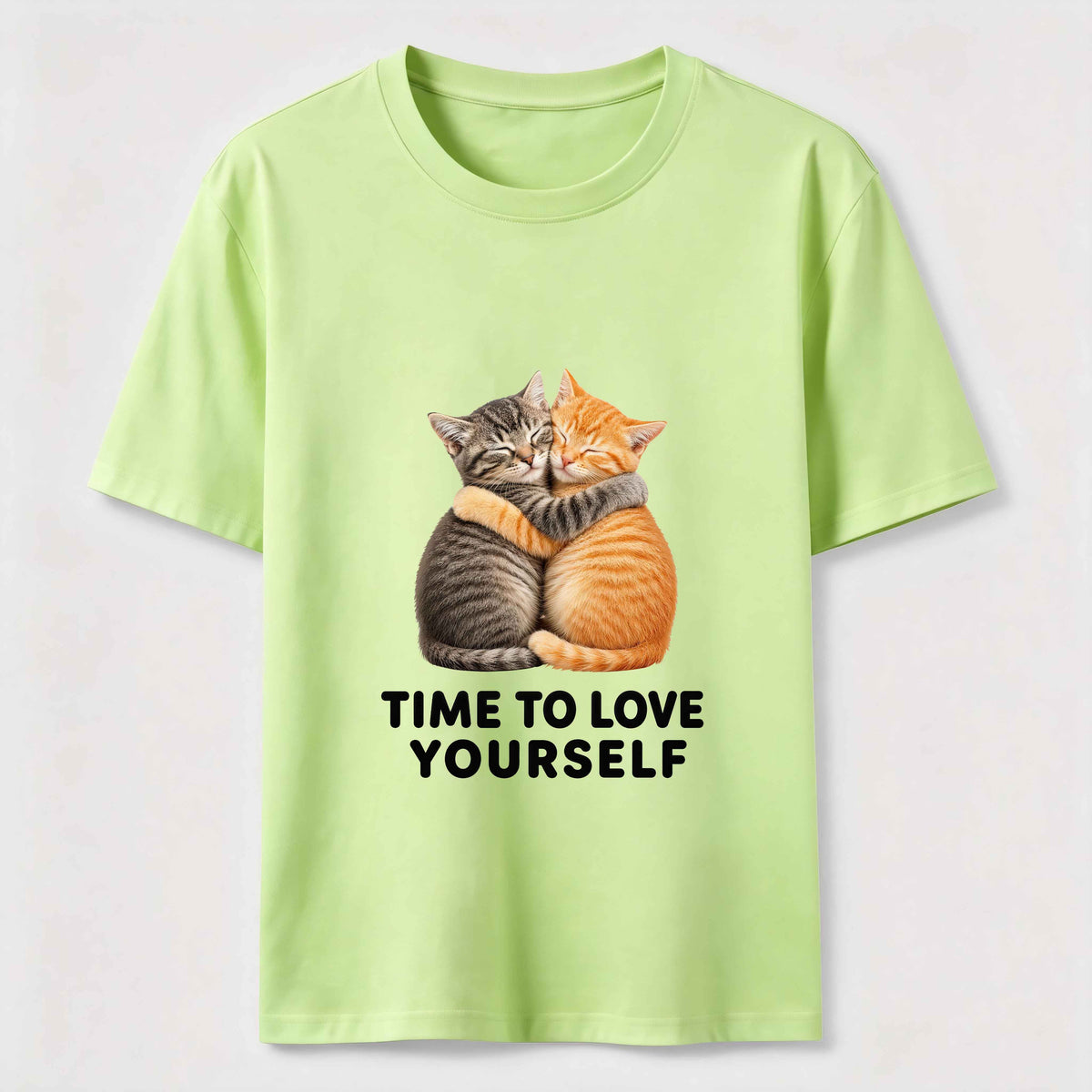 Time to Love Yourself Cats Classic T-Shirt