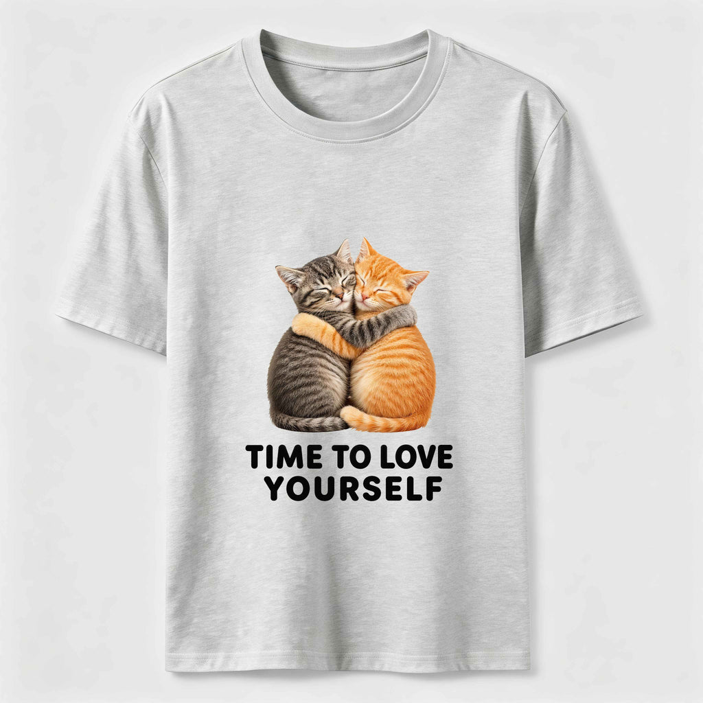Time to Love Yourself Cats Classic T-Shirt