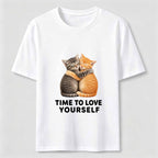 Time to Love Yourself Cats Classic T-Shirt