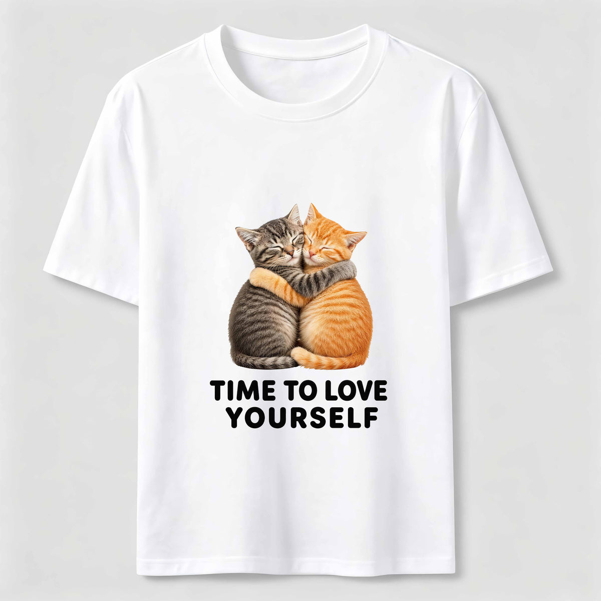Time to Love Yourself Cats Classic T-Shirt