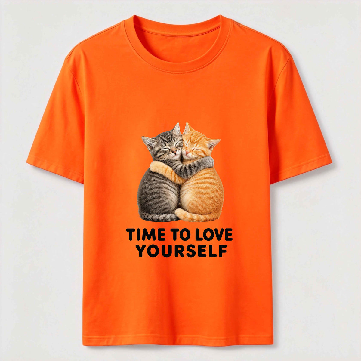 Time to Love Yourself Cats Classic T-Shirt