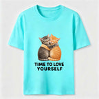 Time to Love Yourself Cats Classic T-Shirt
