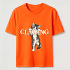 Cat Clawing Classic T-Shirt