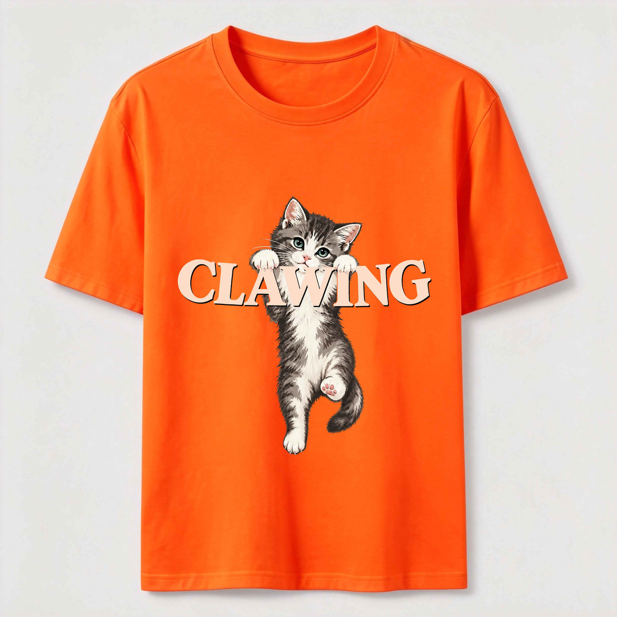 Cat Clawing Classic T-Shirt