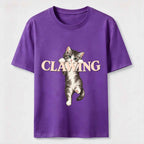 Cat Clawing Classic T-Shirt