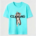 Cat Clawing Classic T-Shirt