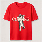 Cat Clawing Classic T-Shirt