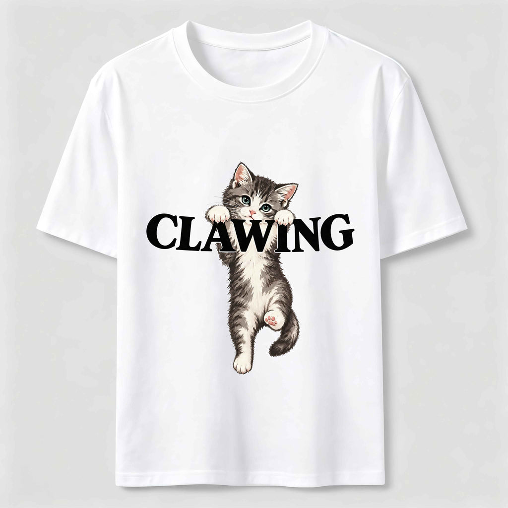 Cat Clawing Classic T-Shirt
