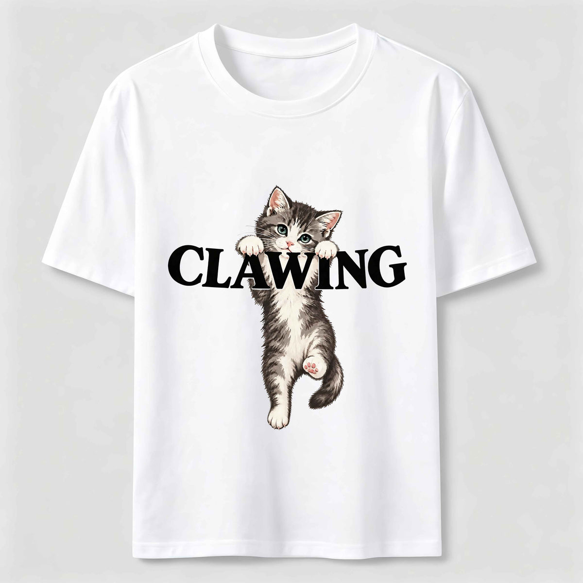 Cat Clawing Classic T-Shirt