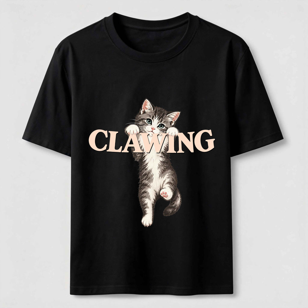 Cat Clawing Classic T-Shirt