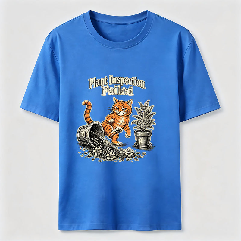 Plant Inspection Failed Cat Classic T-Shirt