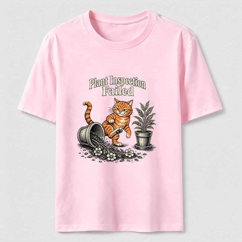Plant Inspection Failed Cat Classic T-Shirt