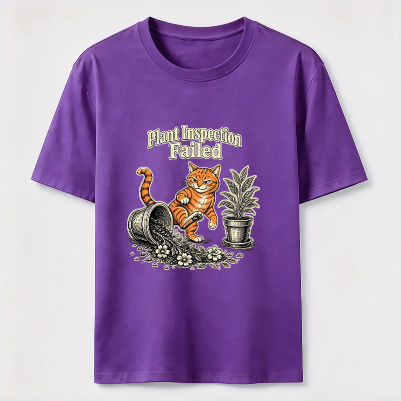 Plant Inspection Failed Cat Classic T-Shirt