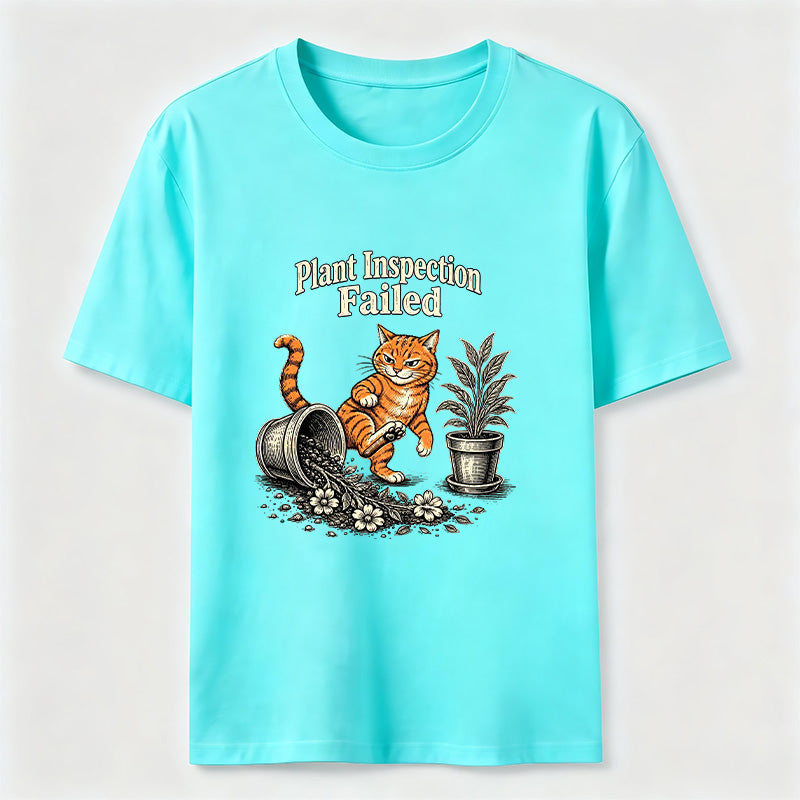 Plant Inspection Failed Cat Classic T-Shirt