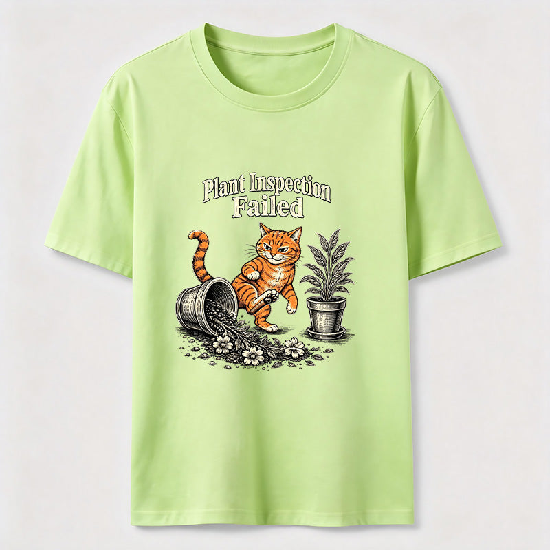 Plant Inspection Failed Cat Classic T-Shirt