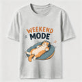 Weekend Mode Cat Classic T-Shirt