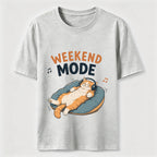 Weekend Mode Cat Classic T-Shirt