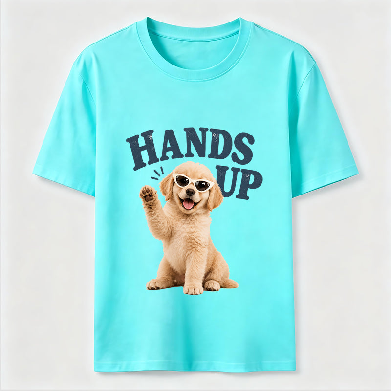 Hands Up Dog Classic T-Shirt