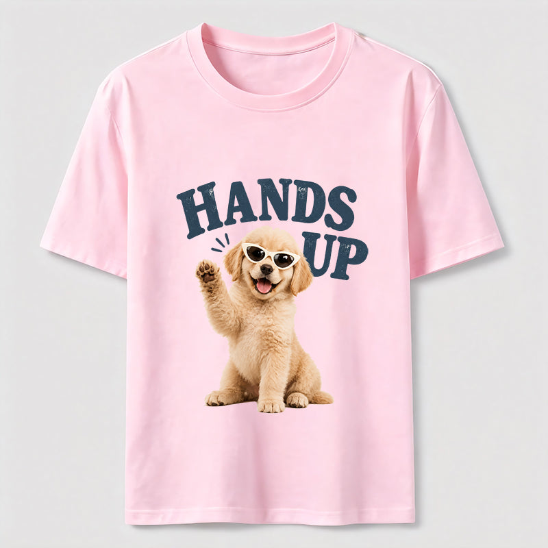 Hands Up Dog Classic T-Shirt