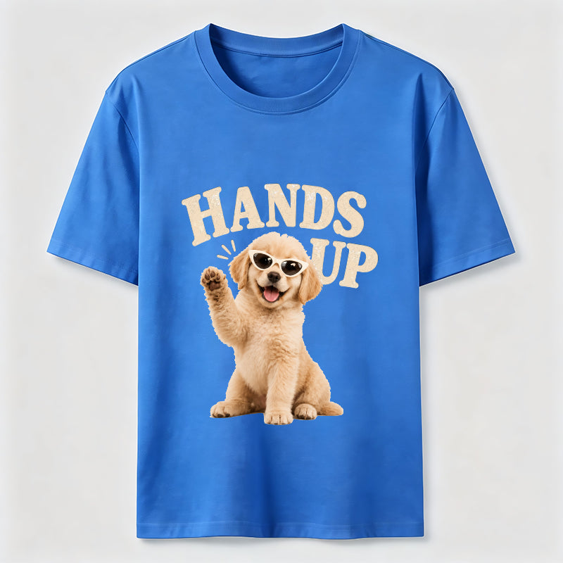 Hands Up Dog Classic T-Shirt