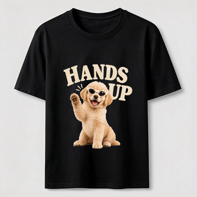 Hands Up Dog Classic T-Shirt