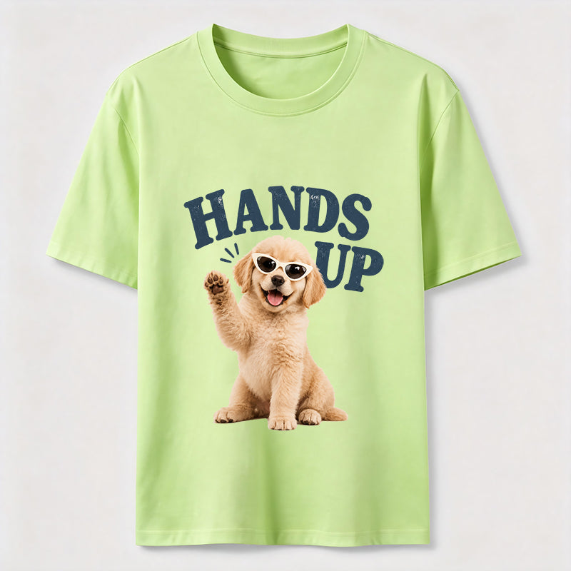 Hands Up Dog Classic T-Shirt