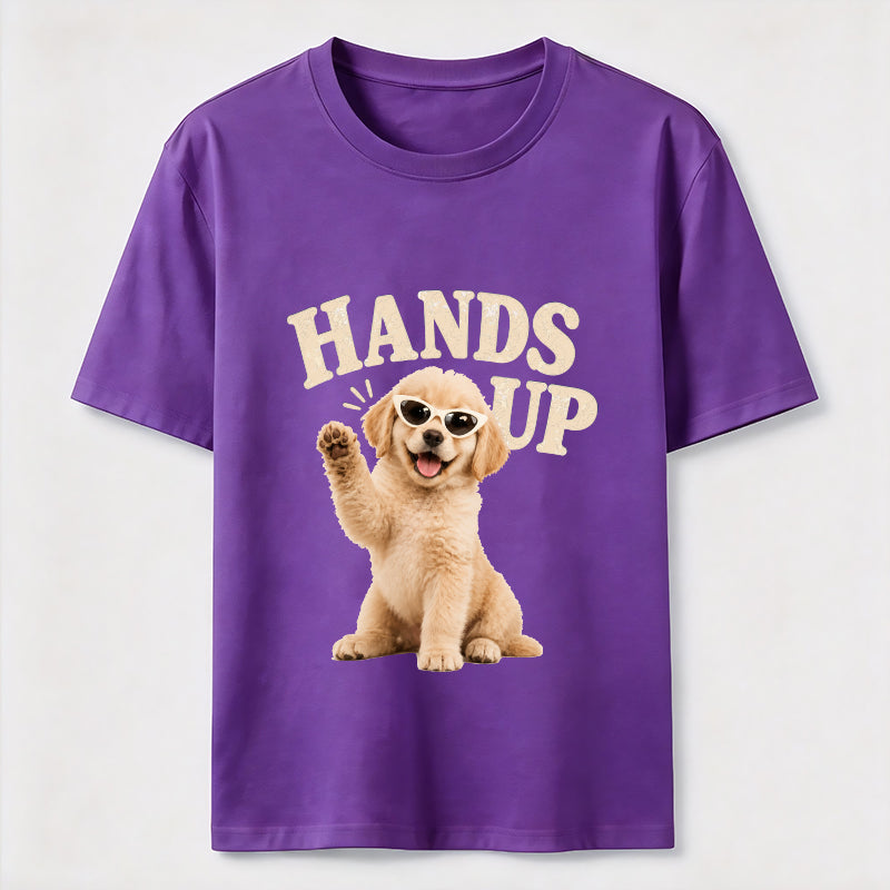 Hands Up Dog Classic T-Shirt