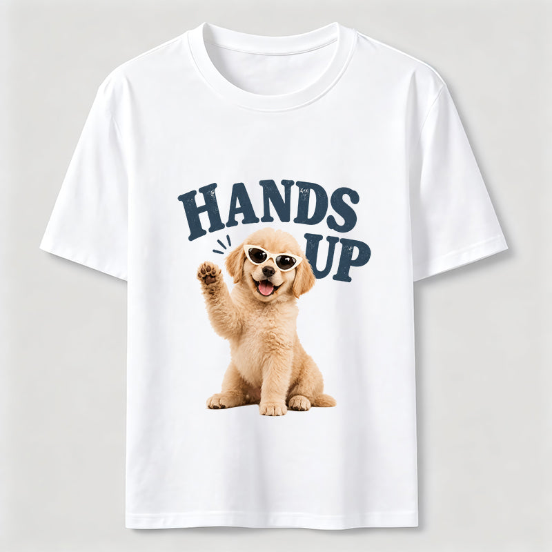 Hands Up Dog Classic T-Shirt