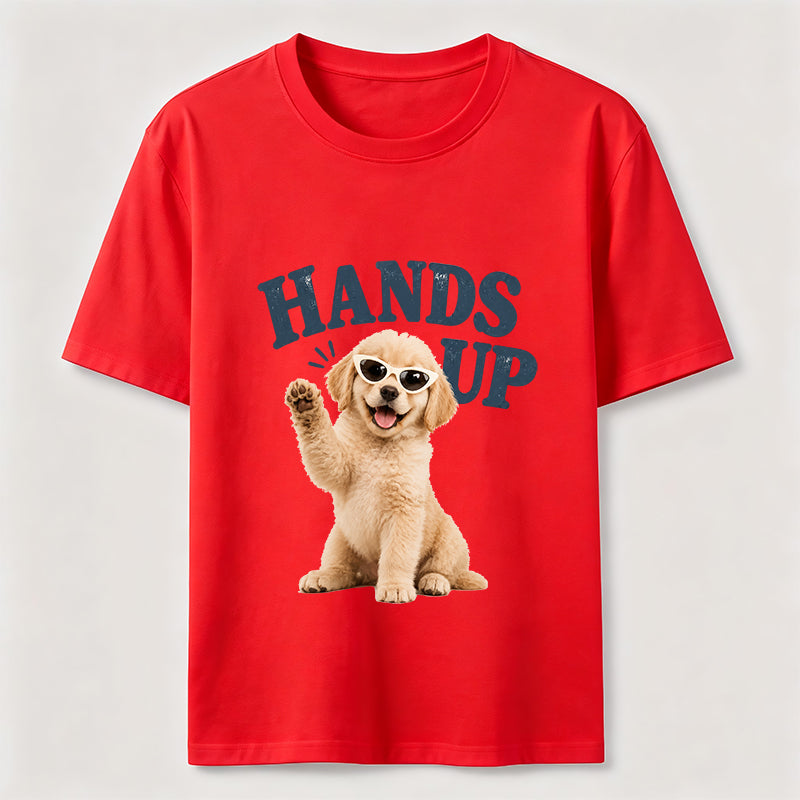 Hands Up Dog Classic T-Shirt