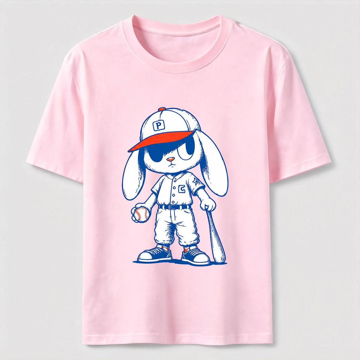 Sneaky Baseball Rabbit Classic T-Shirt