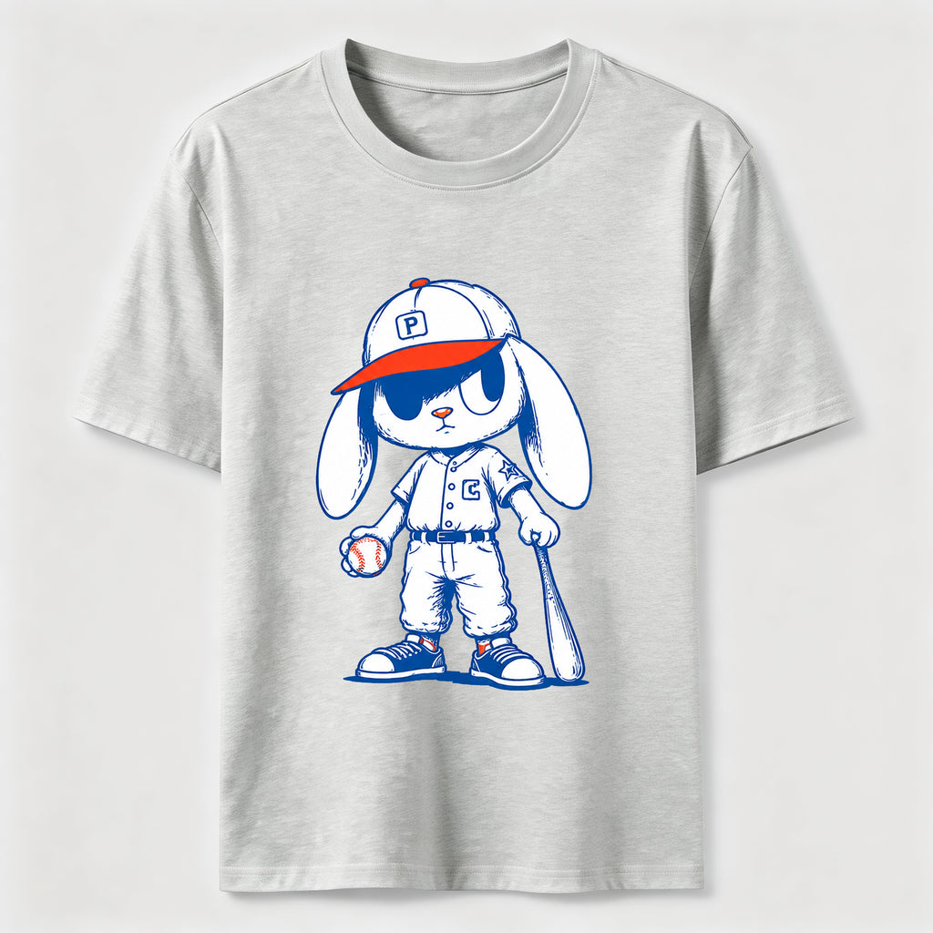 Sneaky Baseball Rabbit Classic T-Shirt