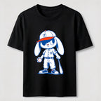 Sneaky Baseball Rabbit Classic T-Shirt