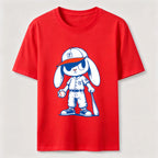 Sneaky Baseball Rabbit Classic T-Shirt