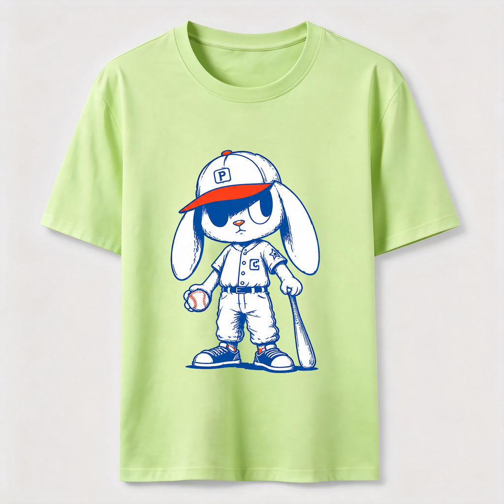 Sneaky Baseball Rabbit Classic T-Shirt
