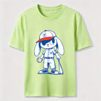 Sneaky Baseball Rabbit Classic T-Shirt