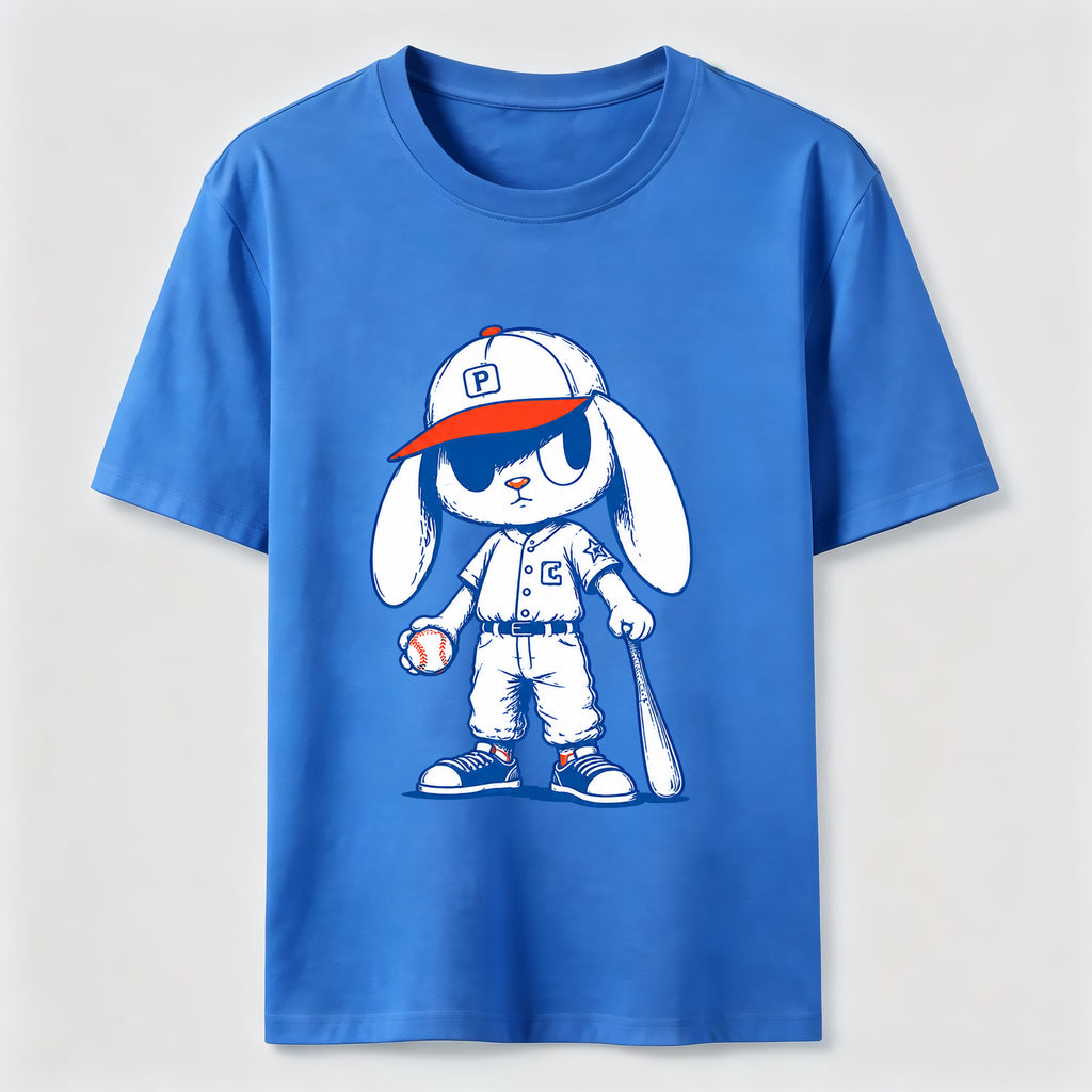 Sneaky Baseball Rabbit Classic T-Shirt