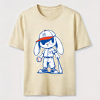 Sneaky Baseball Rabbit Classic T-Shirt